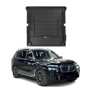 OMAC Premium Bandeja Maletero Alfombrilla para BMW X7 G07 2019-2025 Negro TPE