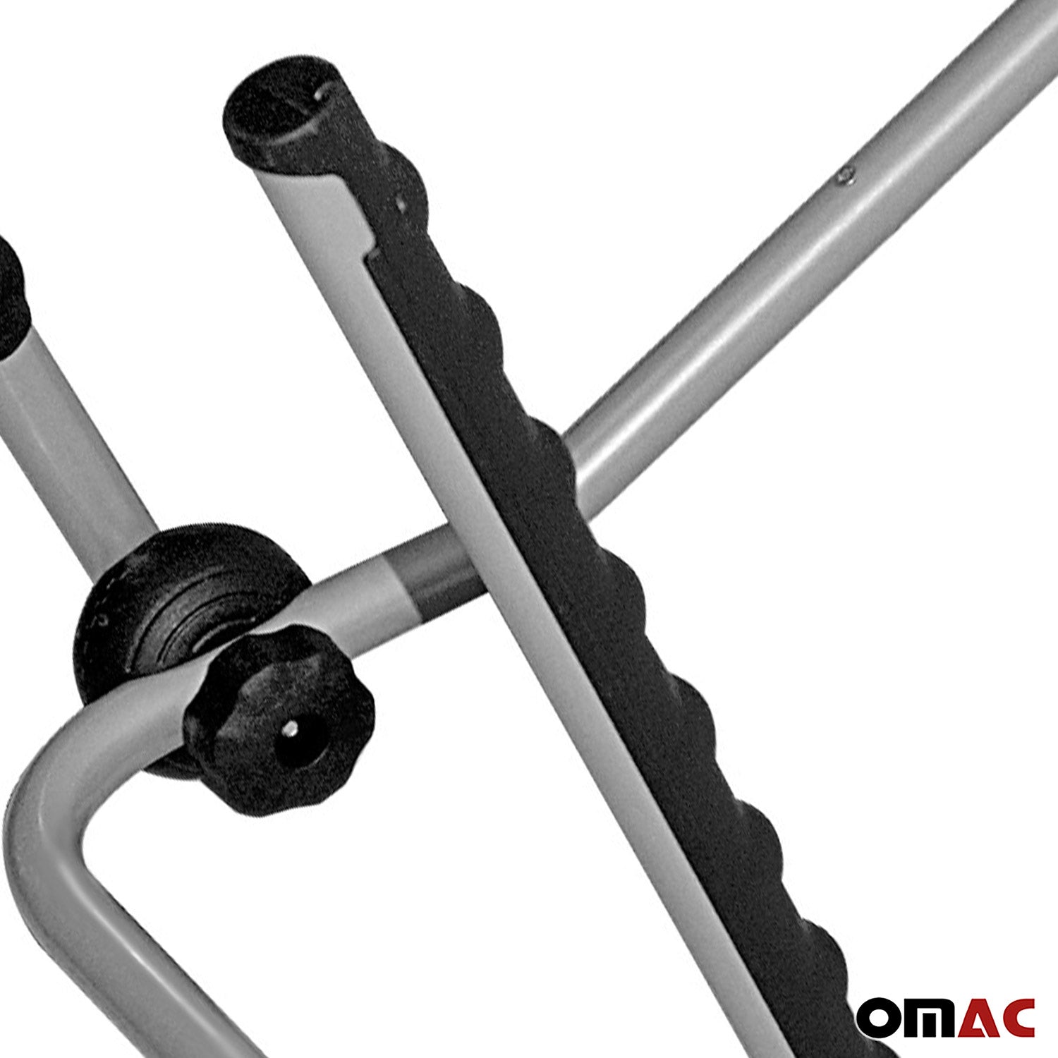 Menabo Garaje Gancho Coche Caja de Techo Elevador Universal Plata Acero