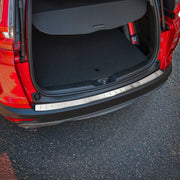 Protector de Parachoques Trasero para Honda CR-V 2017-2022 Plata Brillante Acero