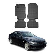 OMAC Alfombrillas De Coche para Lexus IS 200 1998-2005 Negro Goma 4Pza