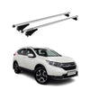 Menabo Barras de Techo Coche Baca para Honda CR-V 2017-2025 Gris Aluminio 2Pza