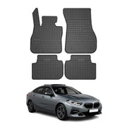 OMAC Alfombrillas De Coche para BMW Serie 2 F44 Gran Cupé 2019-24 Negro 4Pza