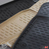 OMAC Alfombrillas De Coche para Toyota Corolla 2014-2024 RHD Negro Goma 4Pza