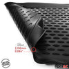 OMAC Alfombrillas De Coche para Mercedes Sprinter W906 2006-2018 Negro TPE 2Pza