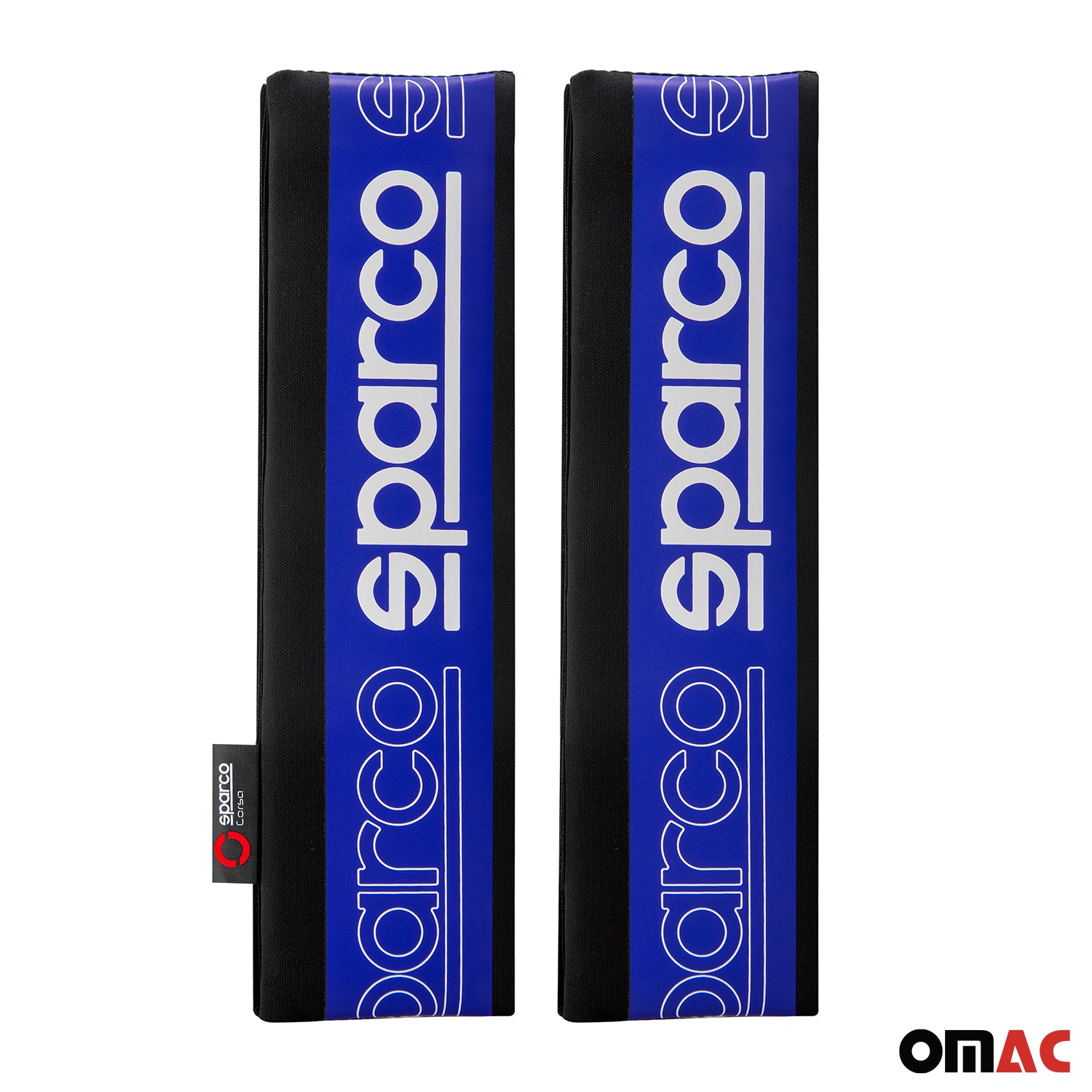 Sparco Para cinturón de Seguridad de coche Universal Negro Azul Poliéster