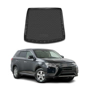 OMAC Bandeja Maletero Alfombrilla para Mitsubishi Outlander 2012-2021 Negro