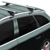 Menabo Barras de Techo Coche Baca para Fiat Tipo Familiar 2016-2025 Gris Alu 2x