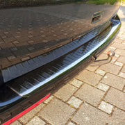 Protector de Parachoques Trasero para VW T5 Transporter 2003-2015 Oscuro Acero