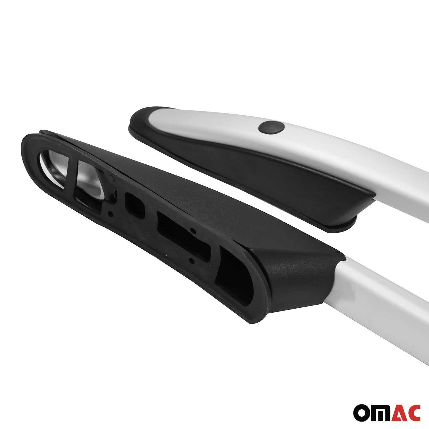 Rieles & Barras de Techo Coche para Dacia Dokker 2012-2021 L1 Corto Gris Alu 4x