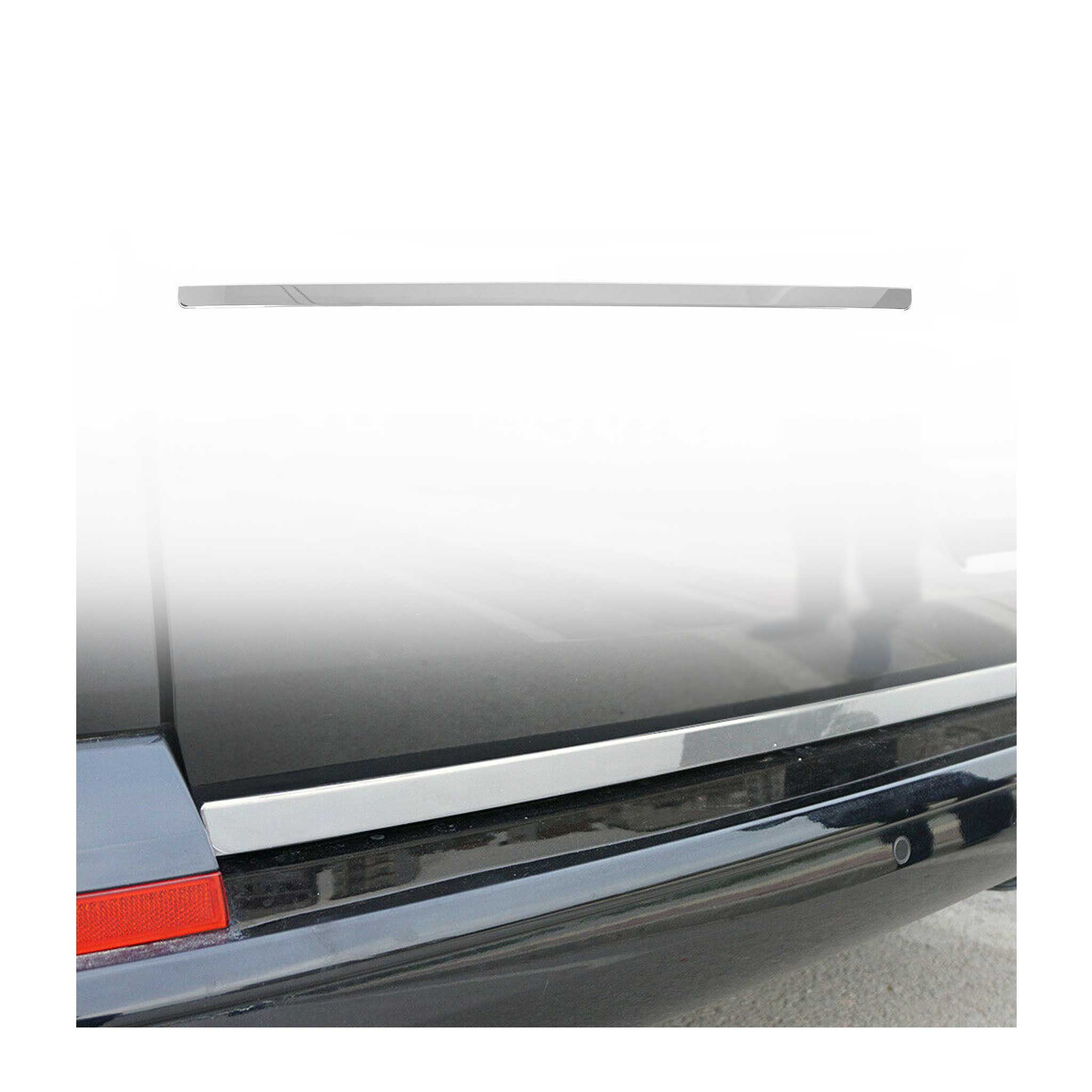 Embellecedor de Portón Trasero para VW T6 T6.1 Transporter 2015-2024 Plata Acero