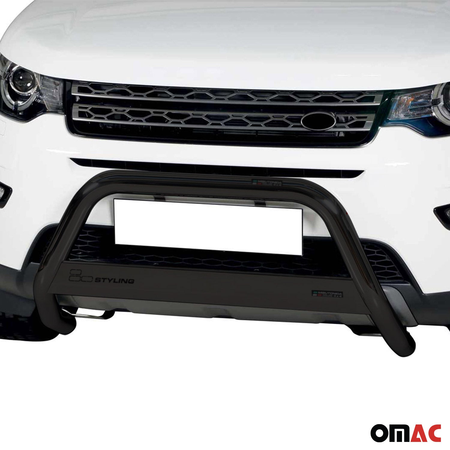 Bull Barra Frontal para Land Rover Discovery Sport 2014-2018 Negro Acero 1Pza