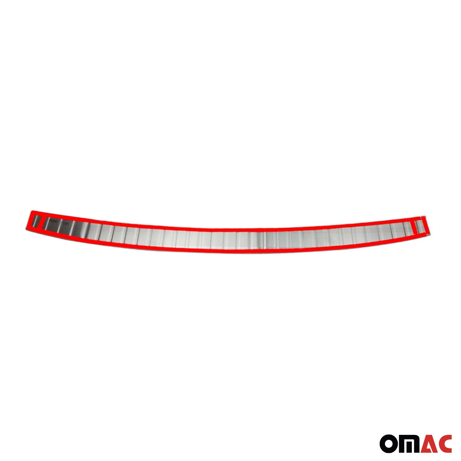 Protector de Parachoques Trasero para Hyundai Tucson 3 2015-2020 Plata Acero 5x
