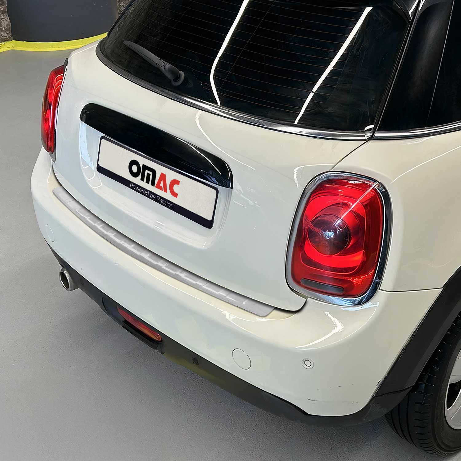 Protector Parachoques para Mini Cooper Countryman F60 F55 Plata Brillante Acero
