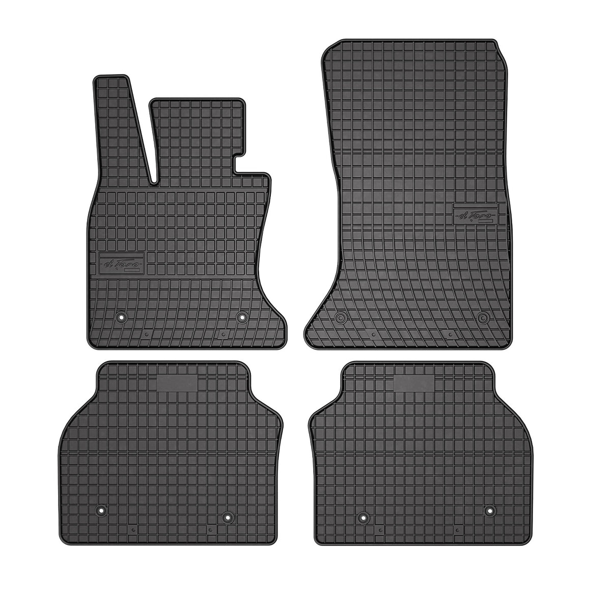 OMAC Alfombrillas De Coche para BMW Serie 5 F07 Gran Turismo 2009-2017 Goma 4x