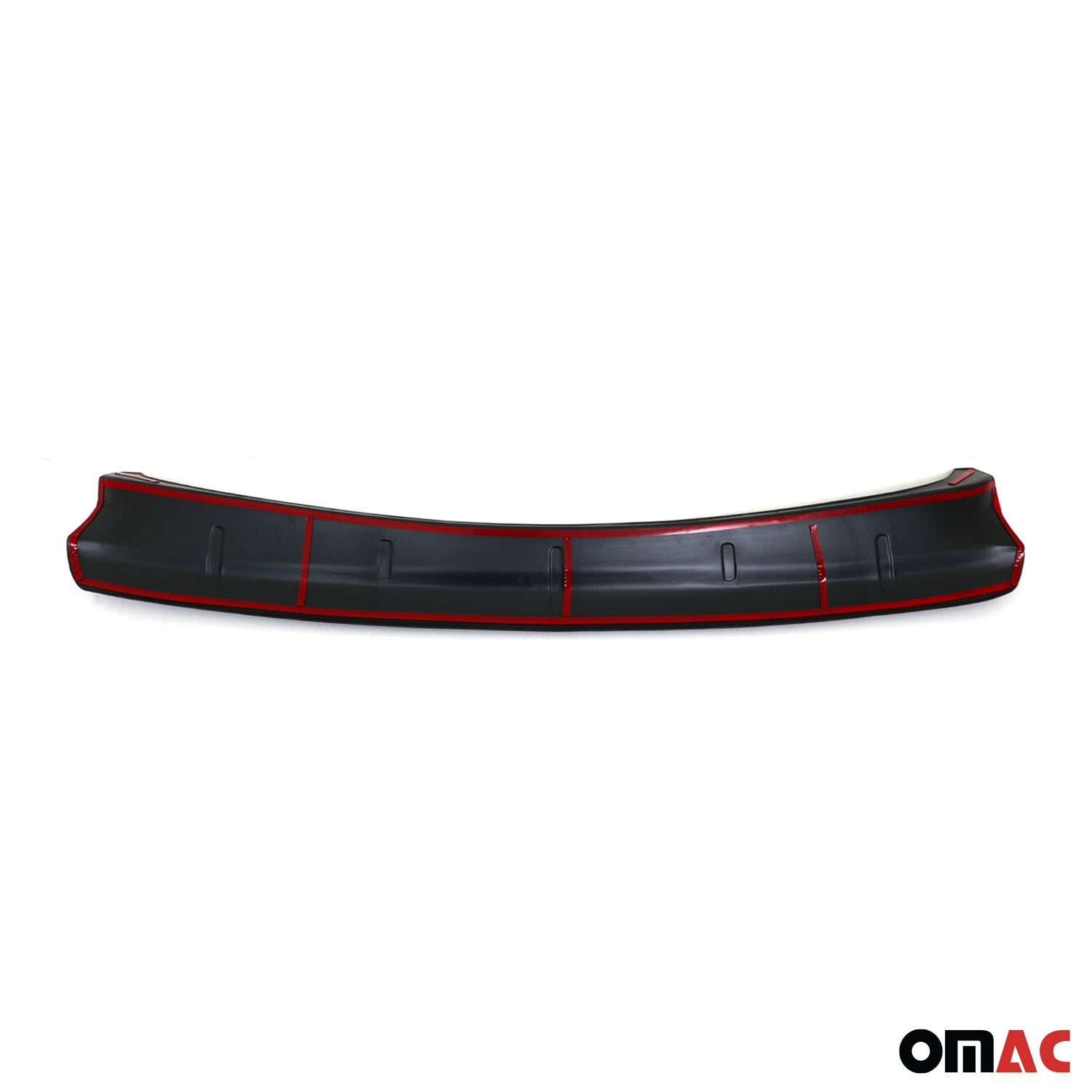Protector de Parachoques Trasero para Dacia Duster 2018-2023 Negro Mate ABS 1Pza
