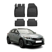 OMAC Premium Alfombrillas De Coche para Kia XCeed 2019-2026 Negro TPE Goma 4Pza