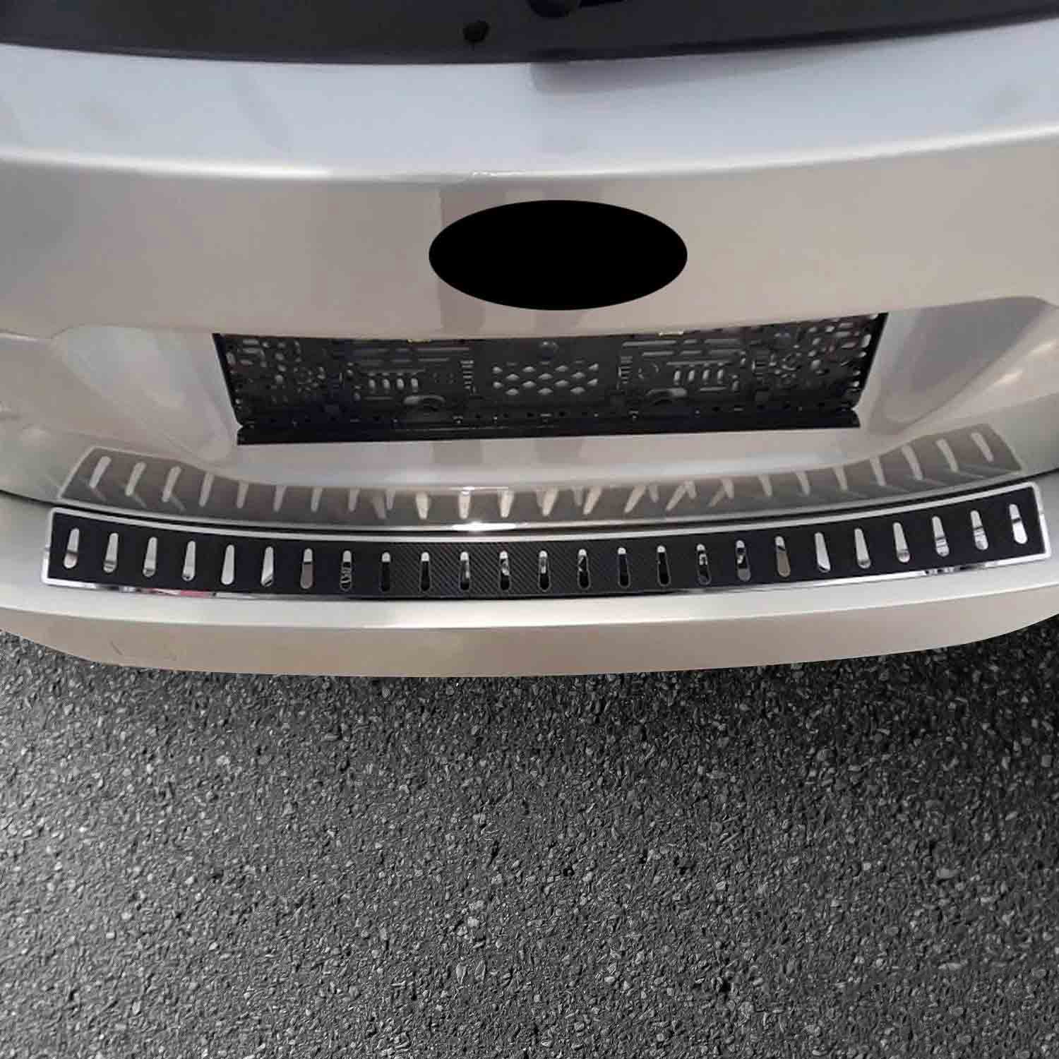 Protector Parachoques para Subaru Outback 2015-2019 Acabado Carbono Acero
