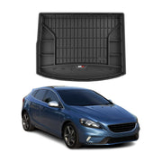 OMAC Premium Bandeja Maletero Alfombrilla para Volvo V40 2012-2019 Negro TPE