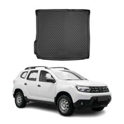 OMAC Bandeja Maletero Alfombrilla para Dacia Duster 2018-2024 Negro Goma TPE