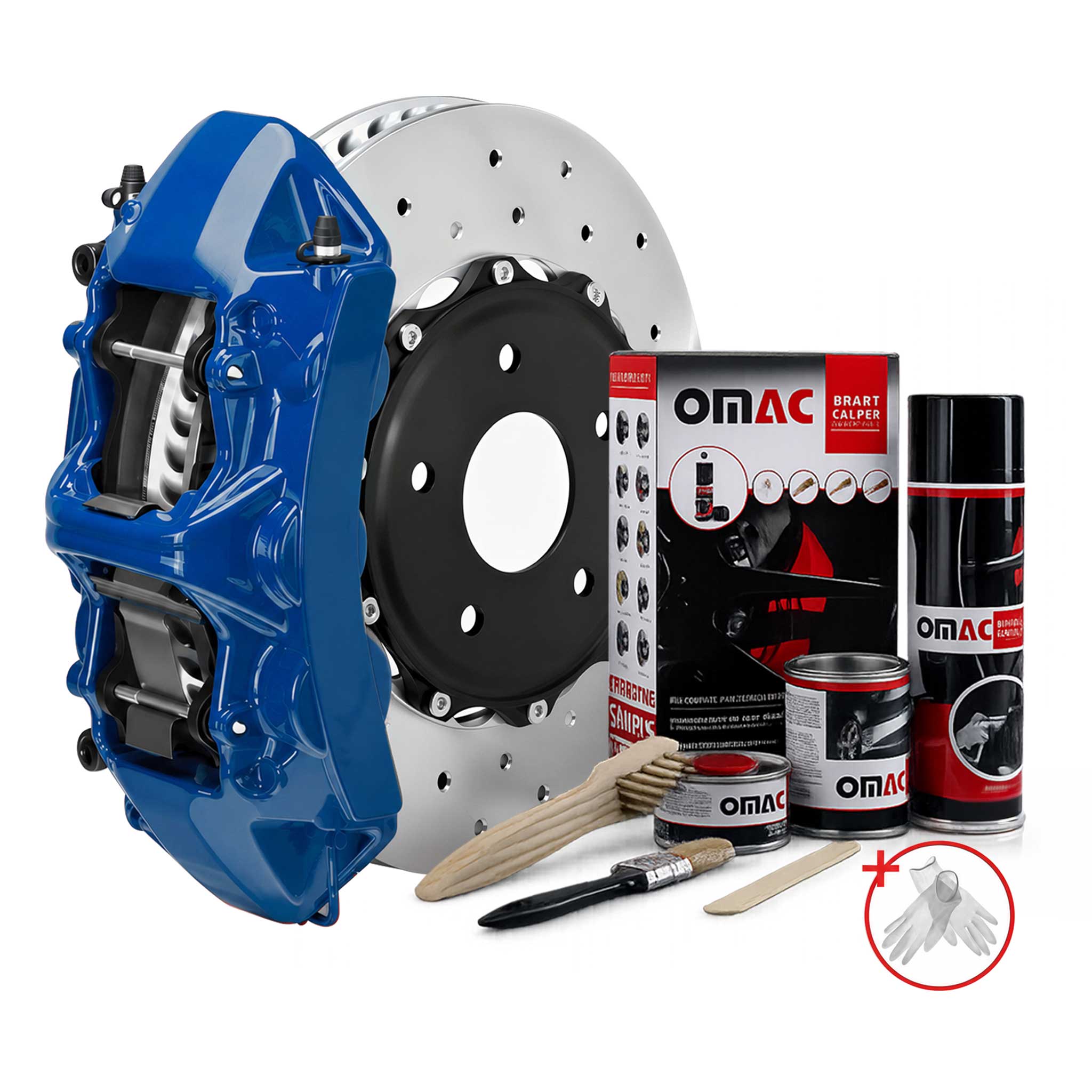 Kit Vernice Pinze Freno Altos Temperaturas Universal Azul Hawaii