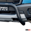Bull Barra Frontal para Ford Ranger Raptor 2019-2025 Negro Brillante Acero 1Pza