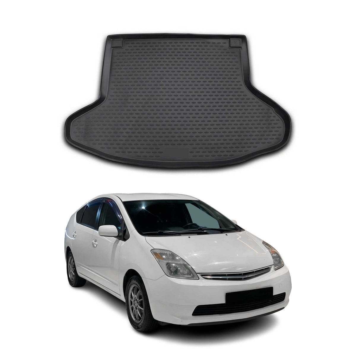 OMAC Bandeja Maletero Alfombrilla para Toyota Prius 2004-2009 Hatchback TPE
