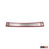 Protector Parachoques para Opel Combo Cargo 2019-2024 Plata Brillante Acero