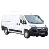 Bull Barra Frontal para Opel Movano 2022-2025 Negro Brillante Acero 1Pza