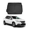 OMAC Bandeja Maletero Alfombrilla para Peugeot 2008 2013-2019 Negro Goma TPE