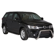 Bull Barra Frontal para Fiat Freemont 2011-2016 Plata Brillante Acero 1Pza