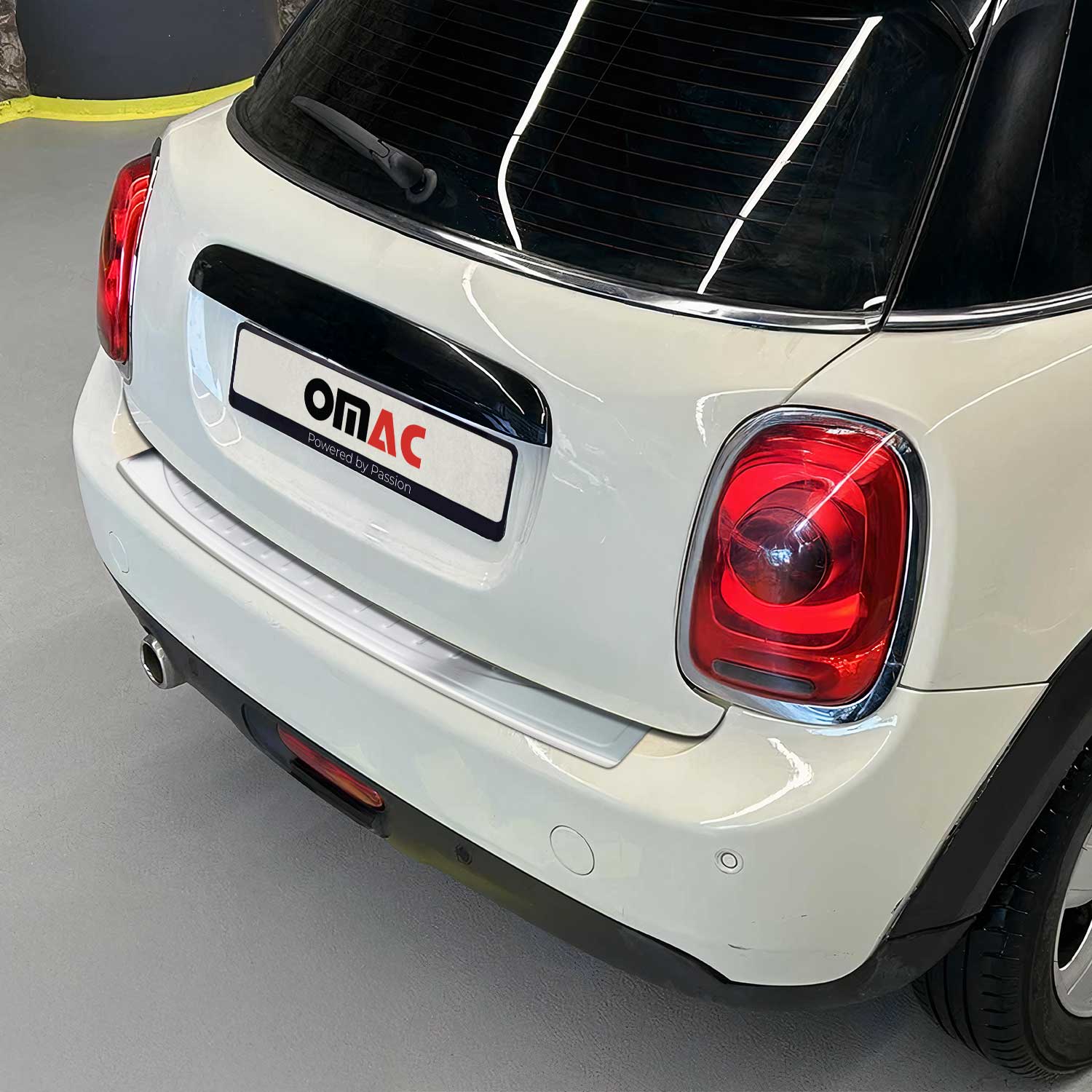 Protector Parachoques para Mini Cooper F55 F56 2014-2023 Acero cepillado
