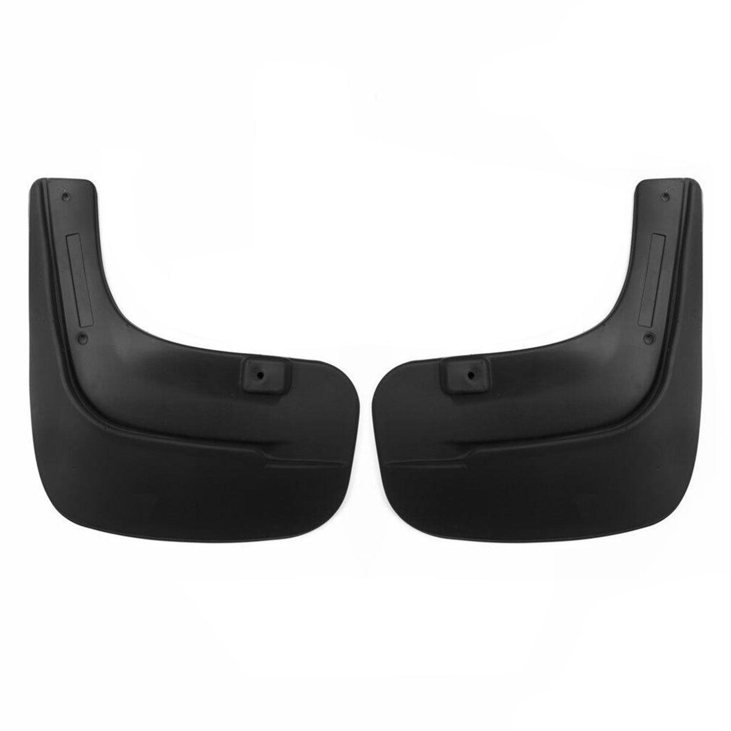 Juego de Guardabarros Trasero para Ssangyong Kyron 2005-2014 Negro Mate 2Pza