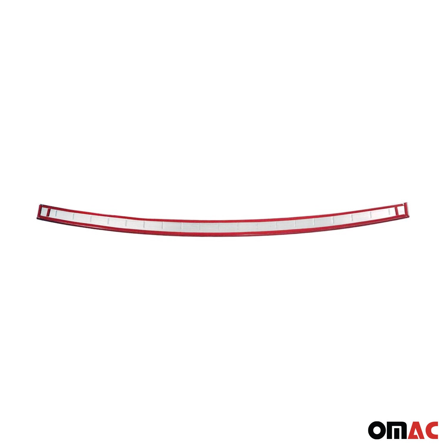 Protector de Parachoques Trasero para Audi A7 C7 2010-2018 Plata Brillante Acero