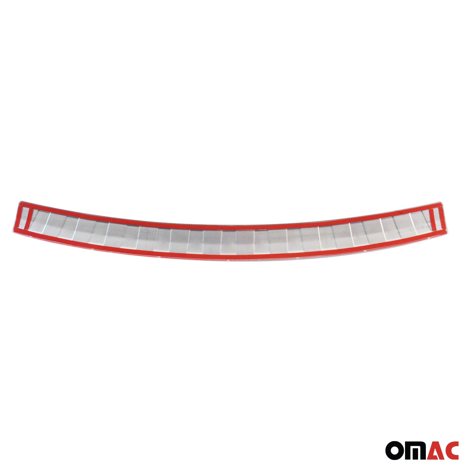 Protector de Parachoques Trasero para Audi Q5 2008-2017 Plata Acero Brillante