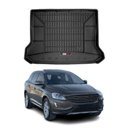 OMAC Premium Bandeja Maletero Alfombrilla para Volvo XC60 2008-2017 Negro TPE
