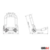 Menabo Niagara Kayak soporte para Canoa coche soporte Portabarcos para Universal
