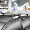 Menabo Barras de Techo Baca para Hyundai i20 GB Active 2015-2020 Gris Alu 2Pza