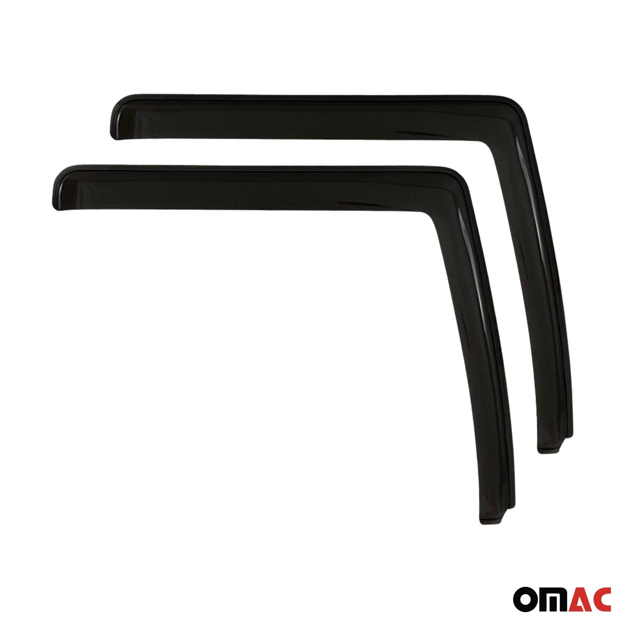 Deflectores de Aire de Viento para Ford Transit Tourneo Custom 2012-2017 Oscuro