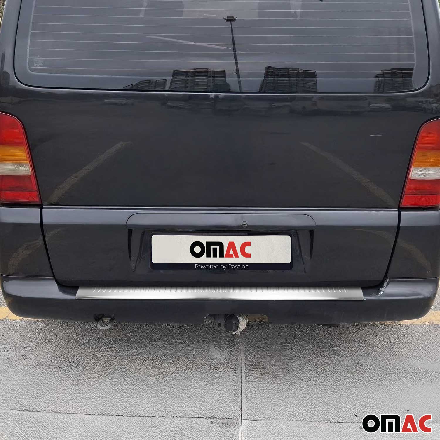 Protector Parachoques para Mercedes Vito W638 1996-2003 Acero cepillado