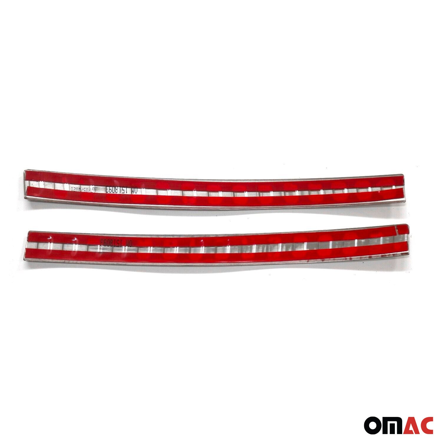 Protector de Parachoques Trasero para Citroen C-Elysee 2012-2024 Acero cepillado