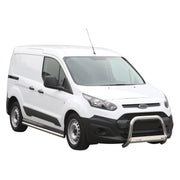 Bull Barra Frontal para Ford Transit Connect 2013-2018 Plata Brillante Acero