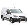 Bull Barra Frontal para Ford Transit Connect 2013-2018 Plata Brillante Acero