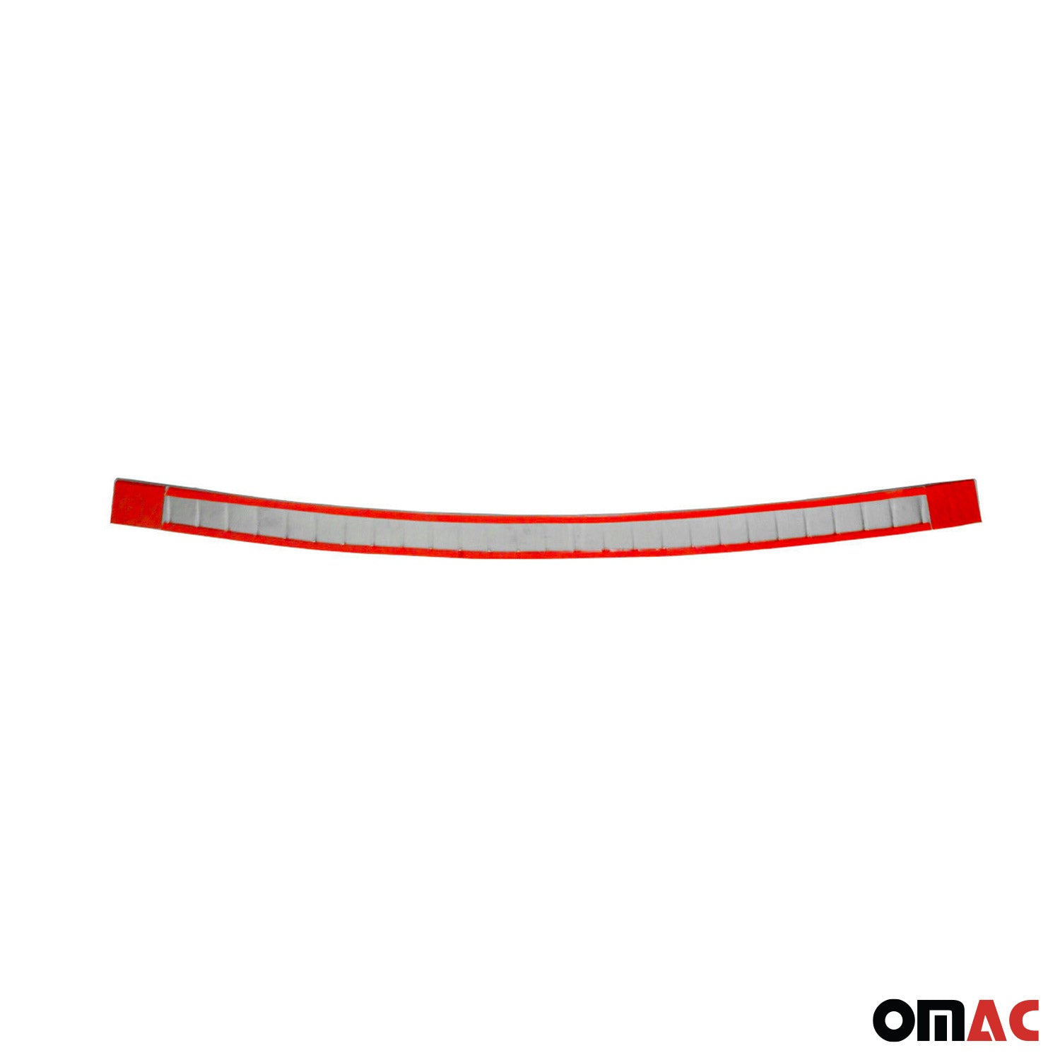 Protector de Parachoques Trasero para VW Caddy 2015-2020 Plata Brillante Acero