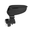Negro Reposabrazos Consola para Opel Corsa F 2019-2025 Negro PU Cuero Plástico