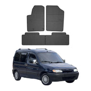 OMAC Alfombrillas De Coche para Citroen Berlingo 1996-2010 Negro Goma 4Pza