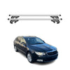 Menabo Barras de Techo Baca para Skoda Superb 3T 2010-2013 Gris Aluminio 2Pza