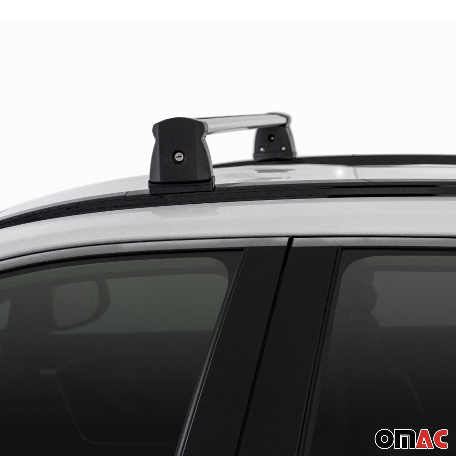 Barras de Techo Barra para Toyota RAV4 2019-2025 Gris Aluminio 2Pza