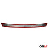 Protector de Parachoques Trasero para Fiat 500X 2014-2025 Oscuro Brillante Acero