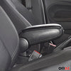 Negro Reposabrazos Consola para Dacia Duster 2 2018-2024 Negro PU Cuero Plástico