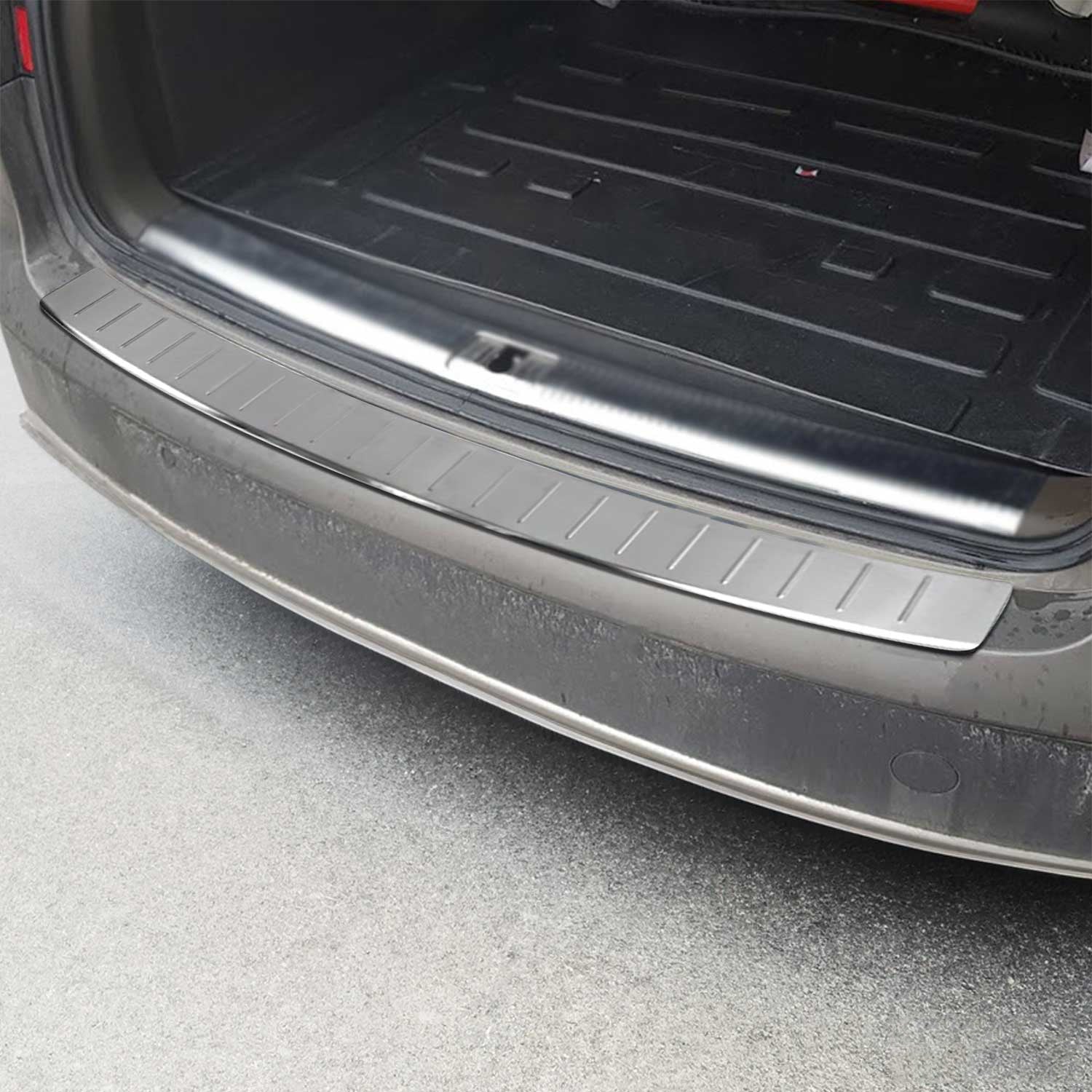 Protector Parachoques para Audi A4 B8 Familiar 2007-2015 Acero cepillado